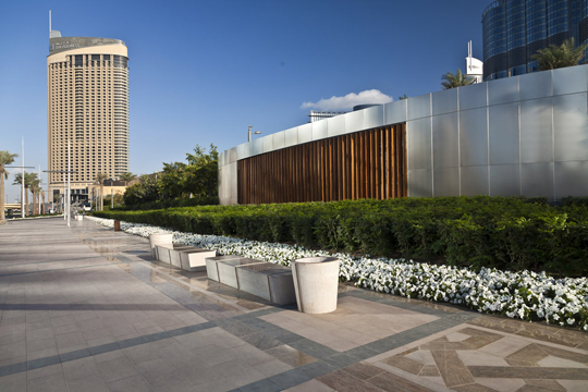 Сады и парки Бурдж Халифа / Burj Khalifa garden