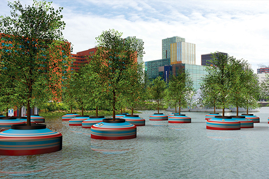 В Роттердаме появится «плавающий» лес