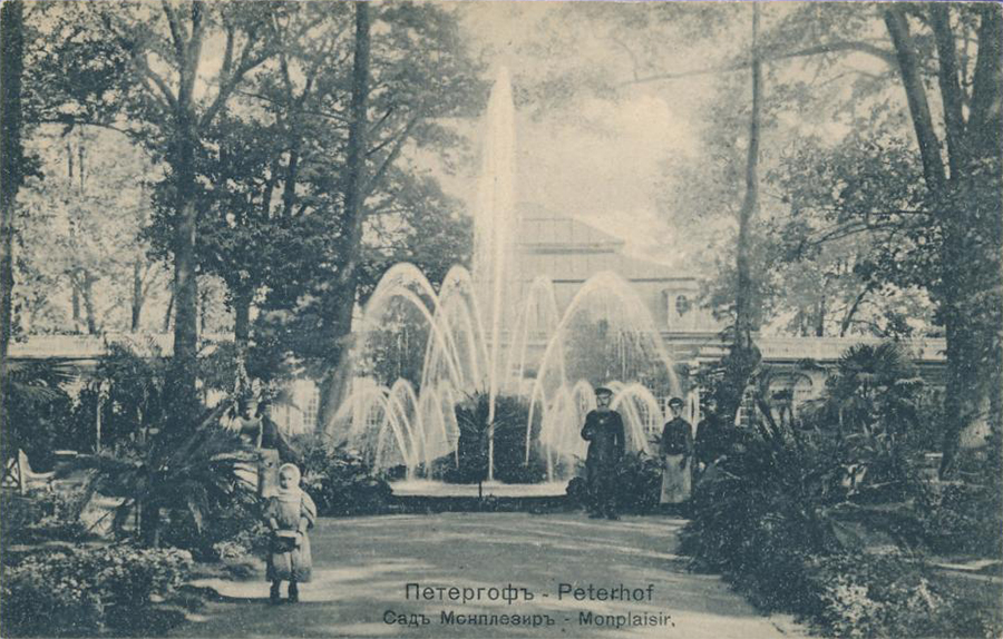Монплезир Петергоф история паркового исскуства